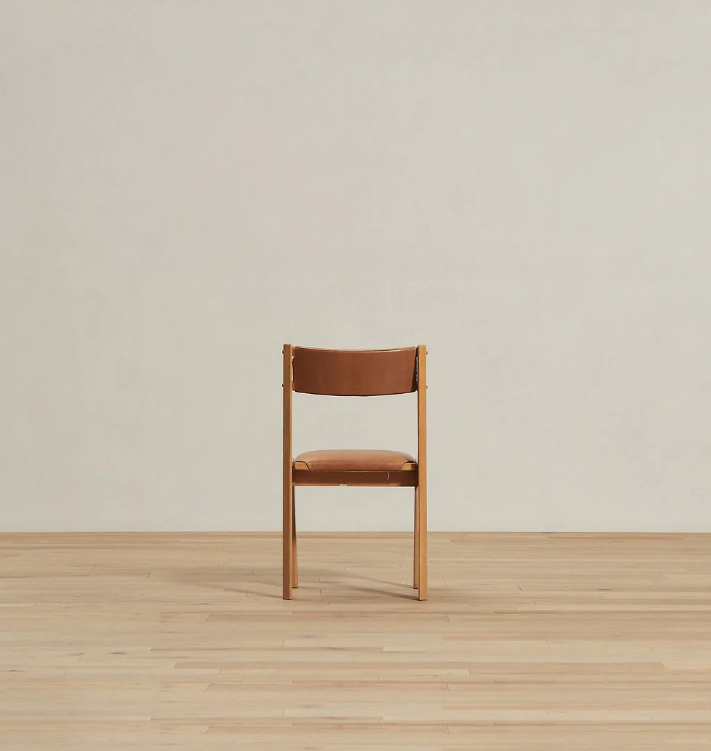 Antique Leather Chair S/4