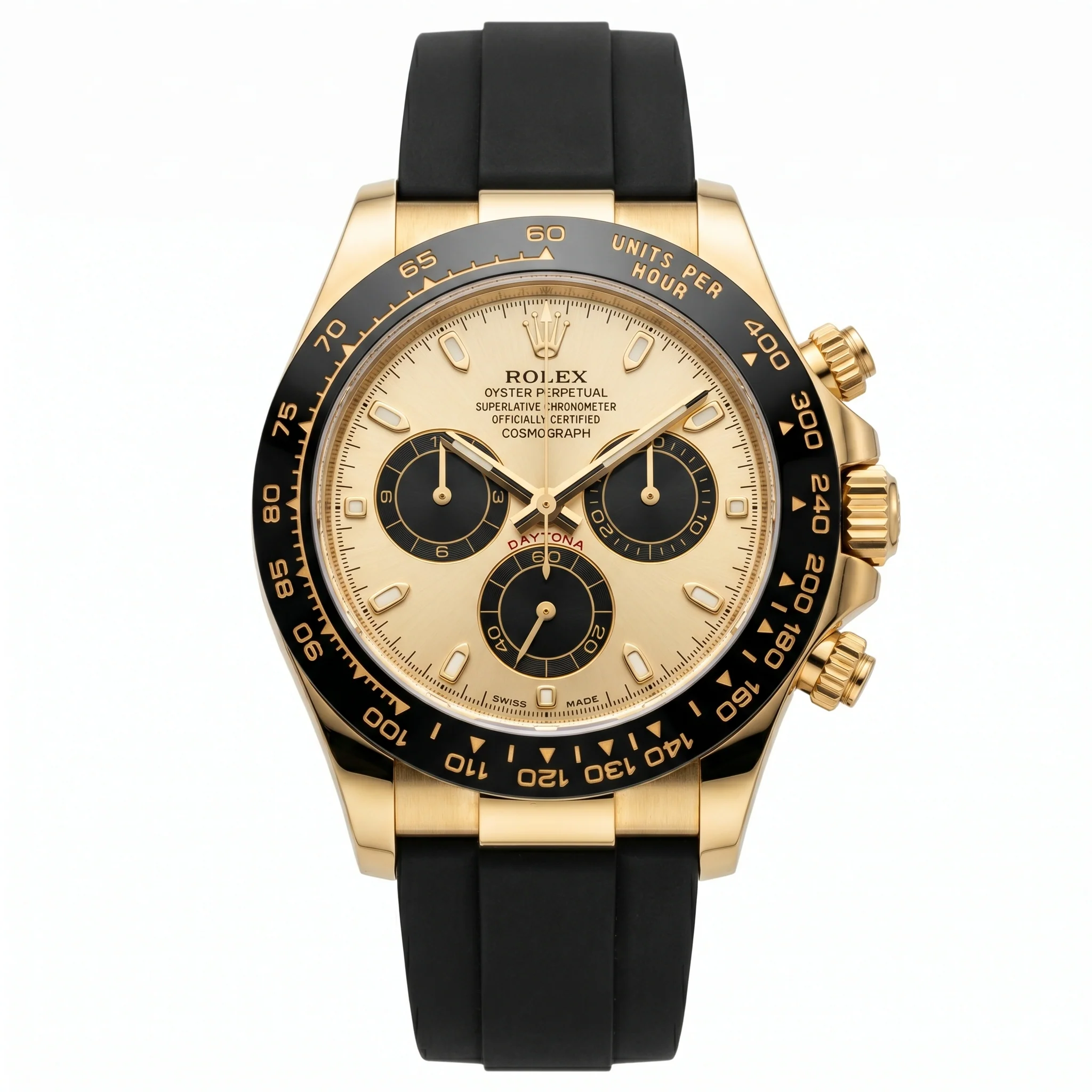 Rolex Cosmograph Daytona 126518LN Yellow Gold Oysterflex 
