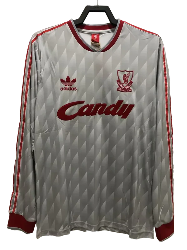Liverpool 89/91 II Away Jersey - Long Sleeve Retro Version