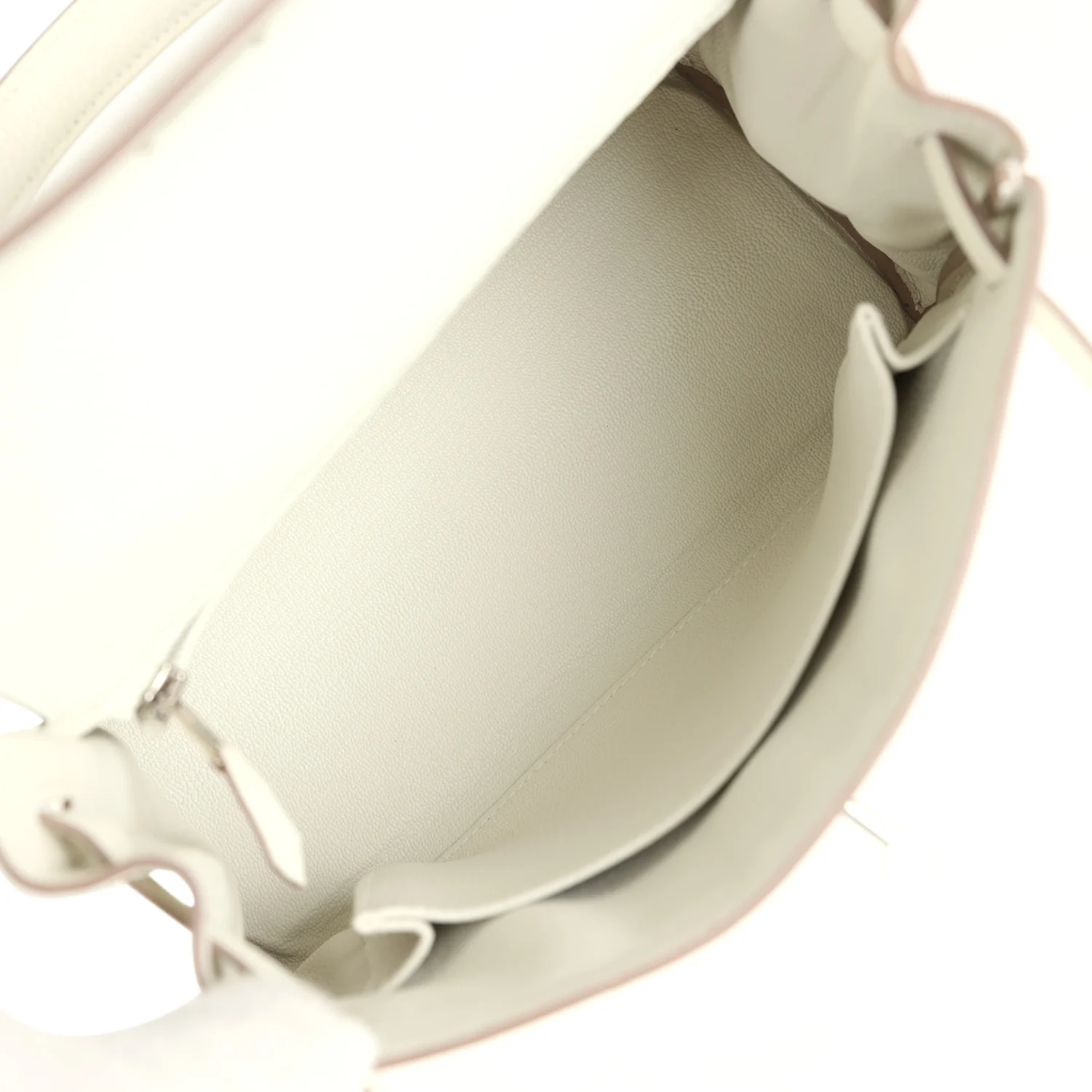 Hermes Kelly Retourne 25 Mushroom Togo Palladium Hardware