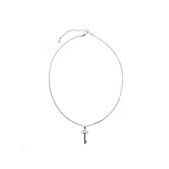 Colier ALDO argintiu, KEY TO MY HEART 973, din metal