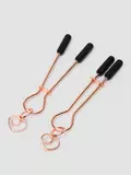 Bondage Boutique Rose Gold Adjustable Nipple Clamps