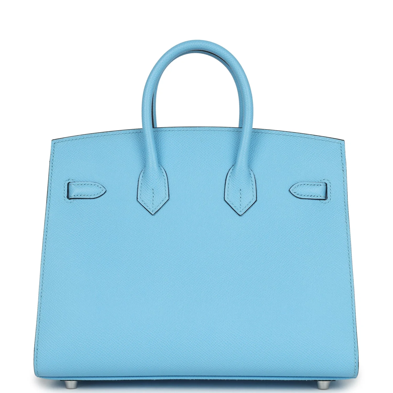 Hermes Birkin Sellier 25 Celeste Epsom Palladium Hardware