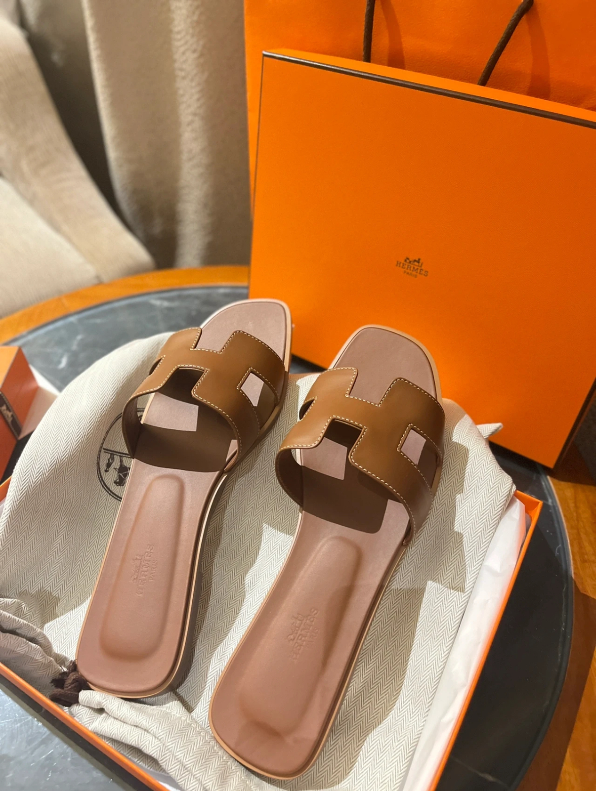 Hermès women's sandals custom