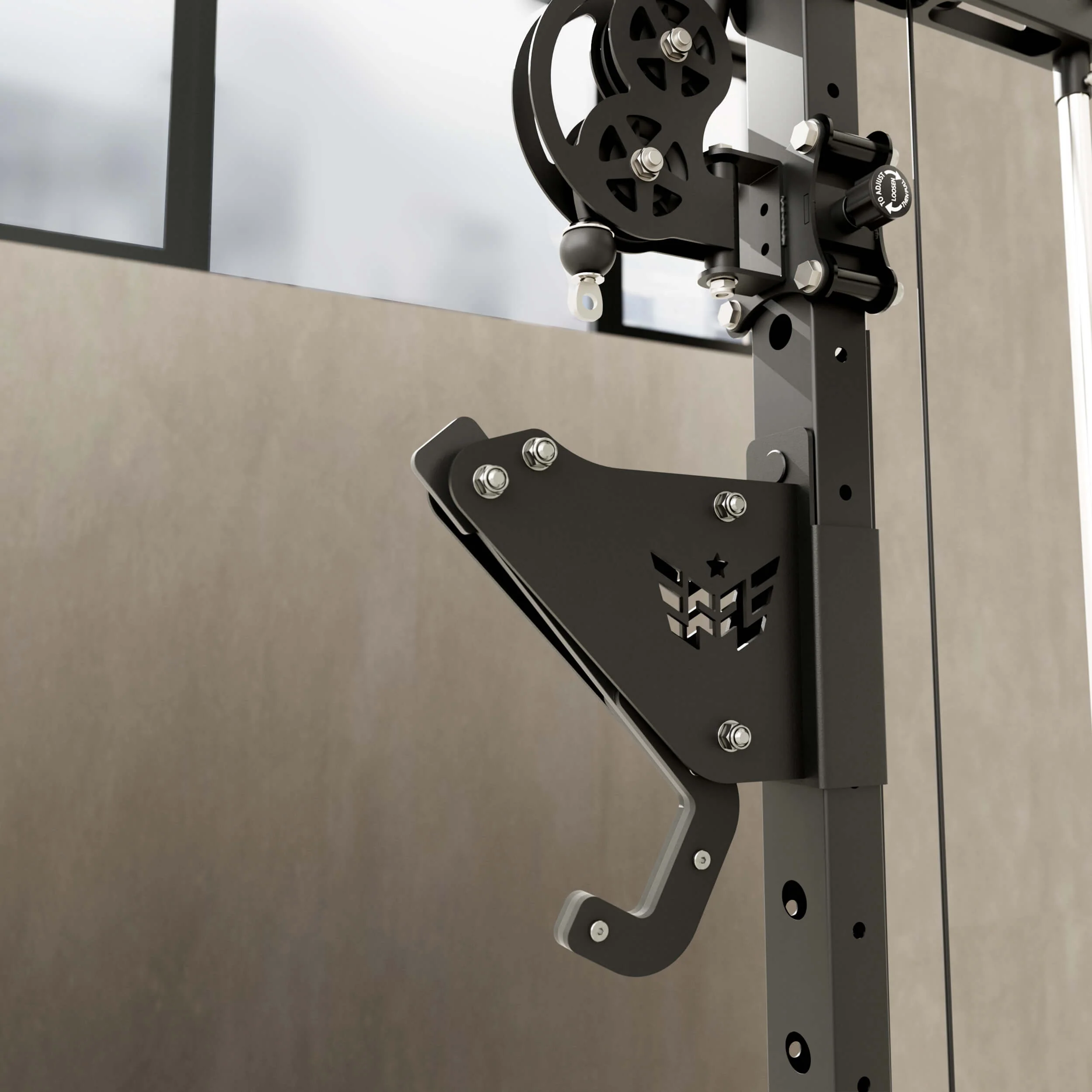 Major Fitness Adjustable Monolift Attachment