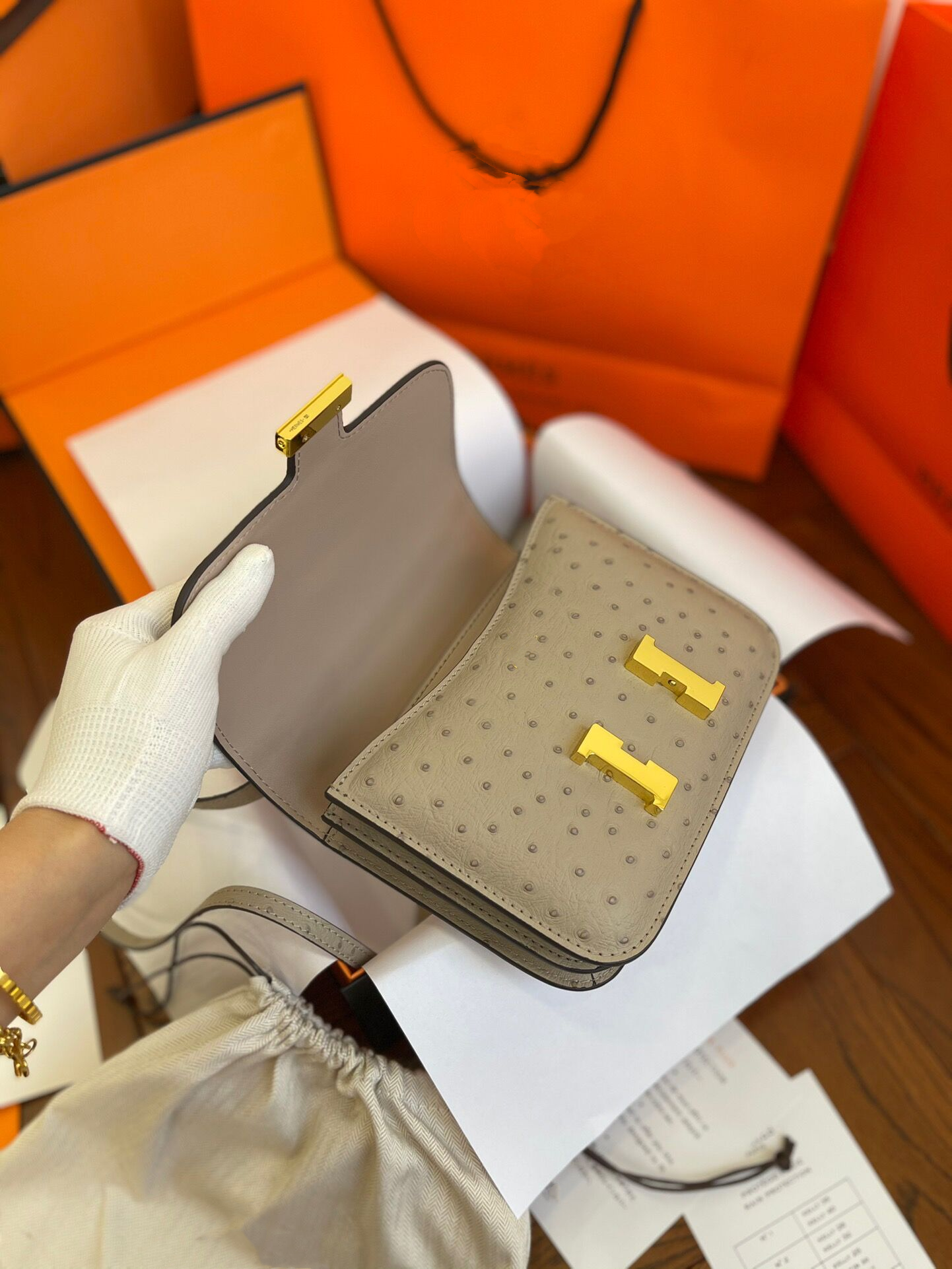 Hermes Handcrafted by masters Constance Mini 19