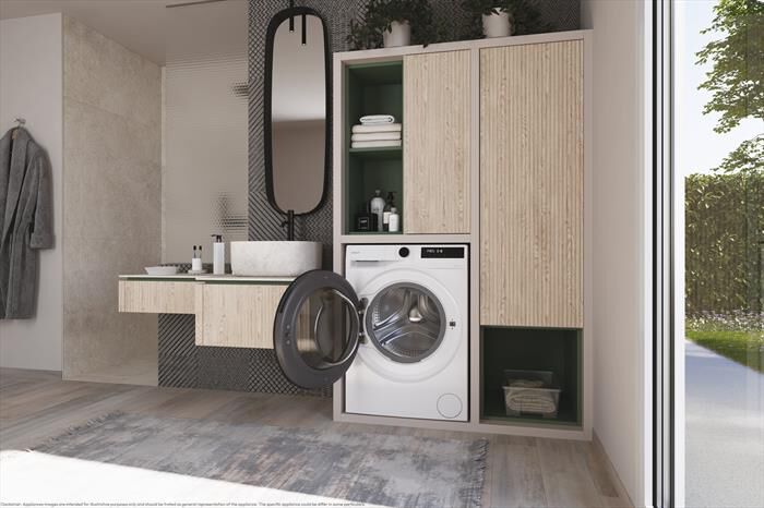 CANDY - Lavatrice BP 49SBL8-S 9 Kg Classe A-Bianco