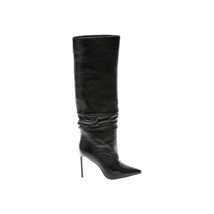 Cizme elegante EPICA PREMIUM negre, 23111H, din piele naturala