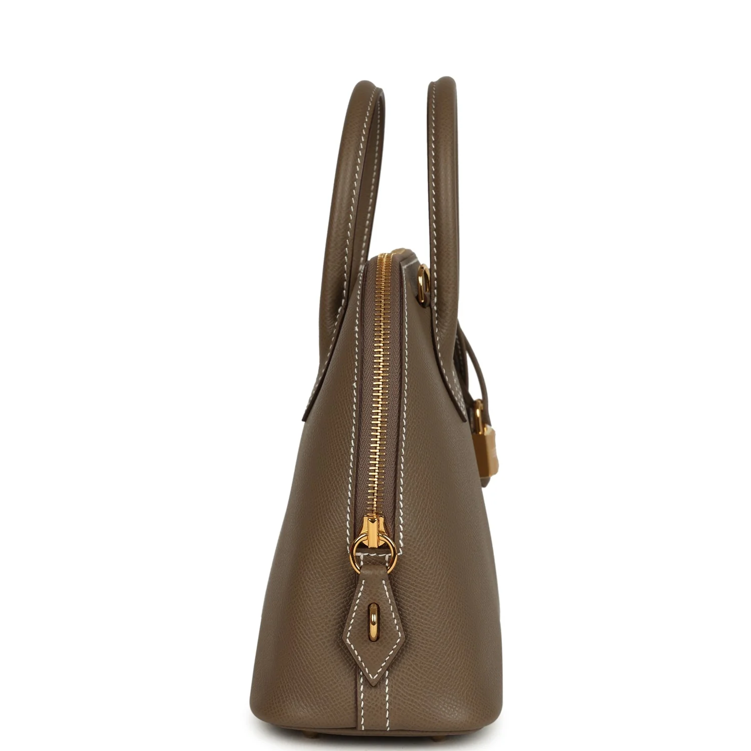 Hermes 1923 Bolide 25 Etoupe Epsom Gold Hardware