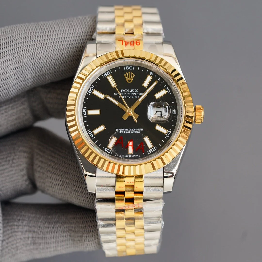 DATEJUST 41MM GOLD STEEL JUBILEE BRACELET