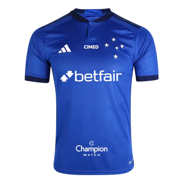 Cruzeiro 23/24 I Home Jersey - All Sponsors - Fan Version