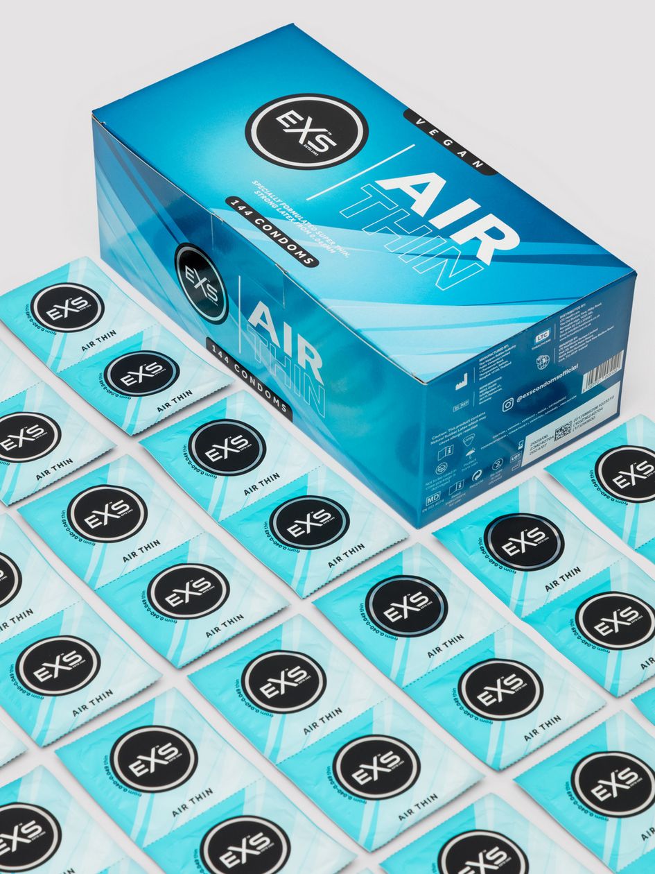 EXS Air Thin Latex Condoms (144 Pack)