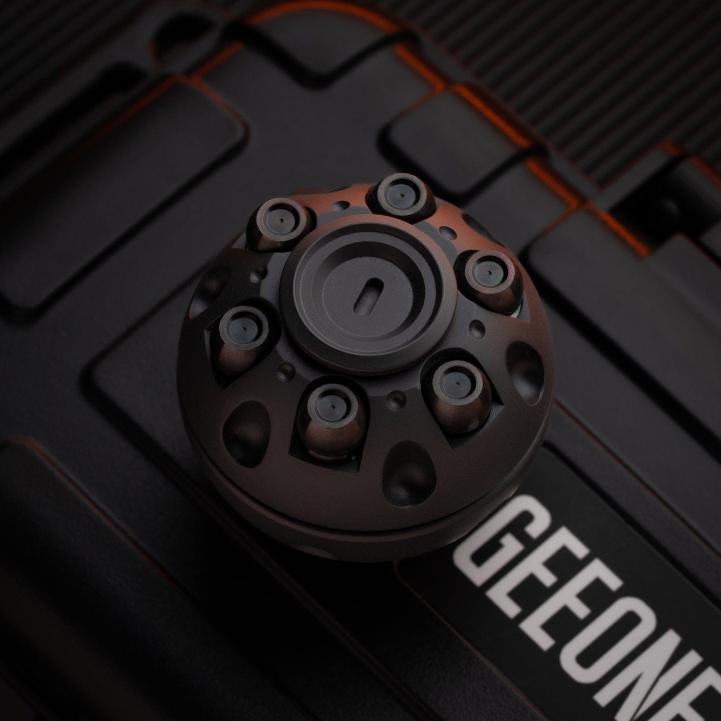 42.COSMO&MACKIE Death Star Fidget Spinner  Ratchet Coin