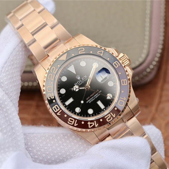 GMT-Master II Root Beer Rose Gold 40mm