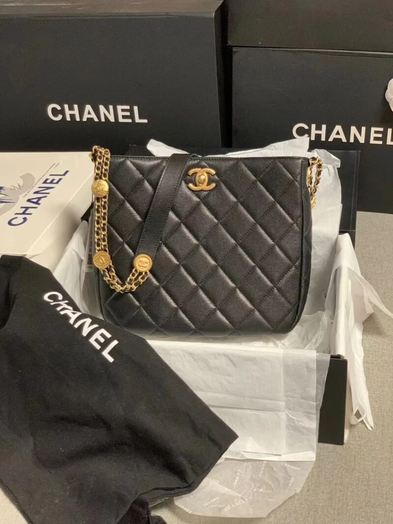 Chanel Stock 22A As3400 Main Series Hobo Underarm Bag From Linda