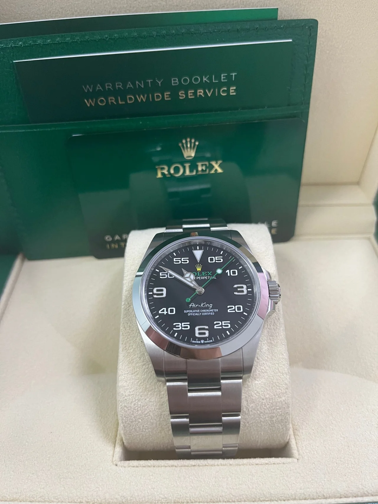 Rolex Air King 126900 Black Replica
