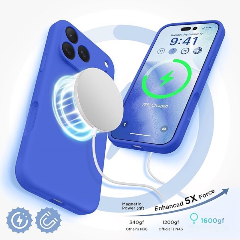 SHELLOOM Magnetic for iPhone 17 Pro Max Case