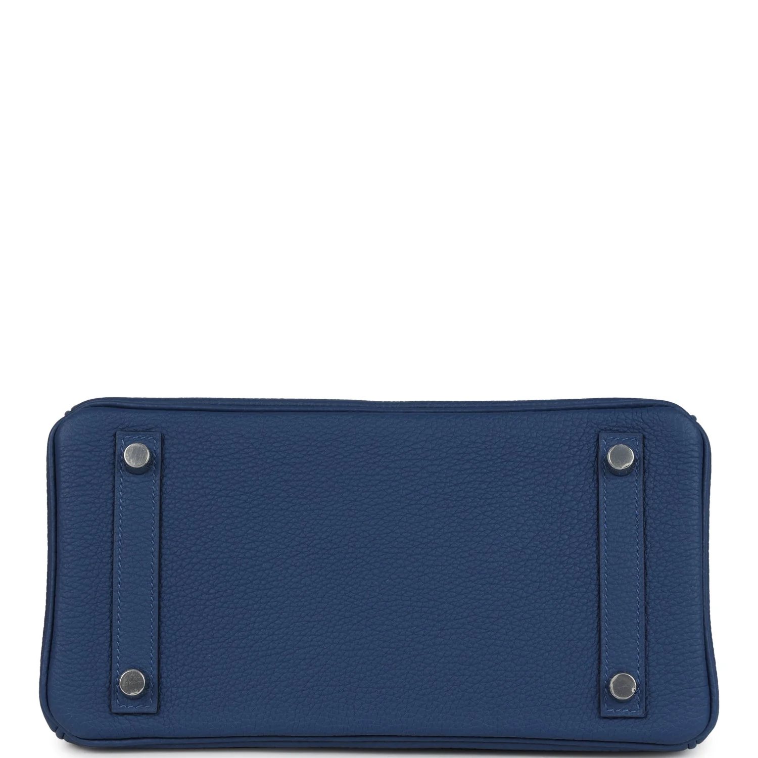 Hermes Birkin 25 Bleu Tie Togo Palladium Hardware