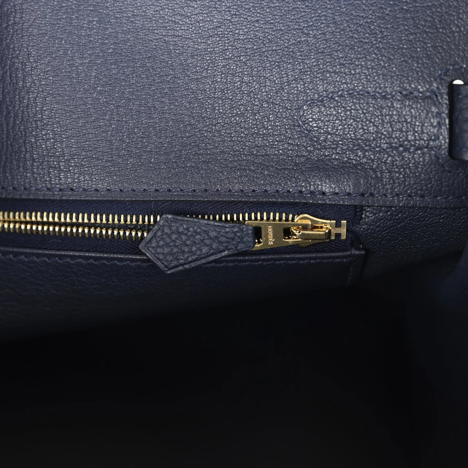 Hermes Birkin 30 Bleu Nuit Togo Gold Hardware