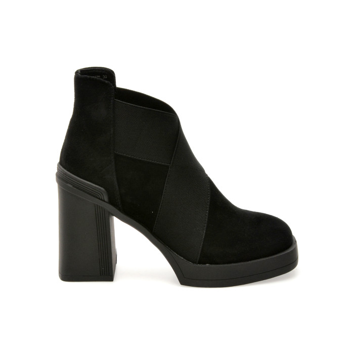 Botine GRYXX negre, H231, din piele intoarsa
