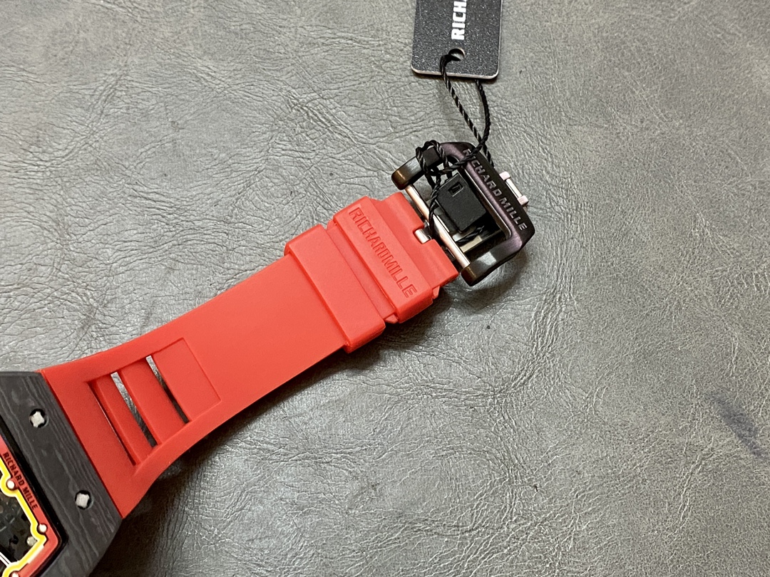 Richard Mille RM 67-02 Extra Flat Italy Carbon TPT Red Yellow