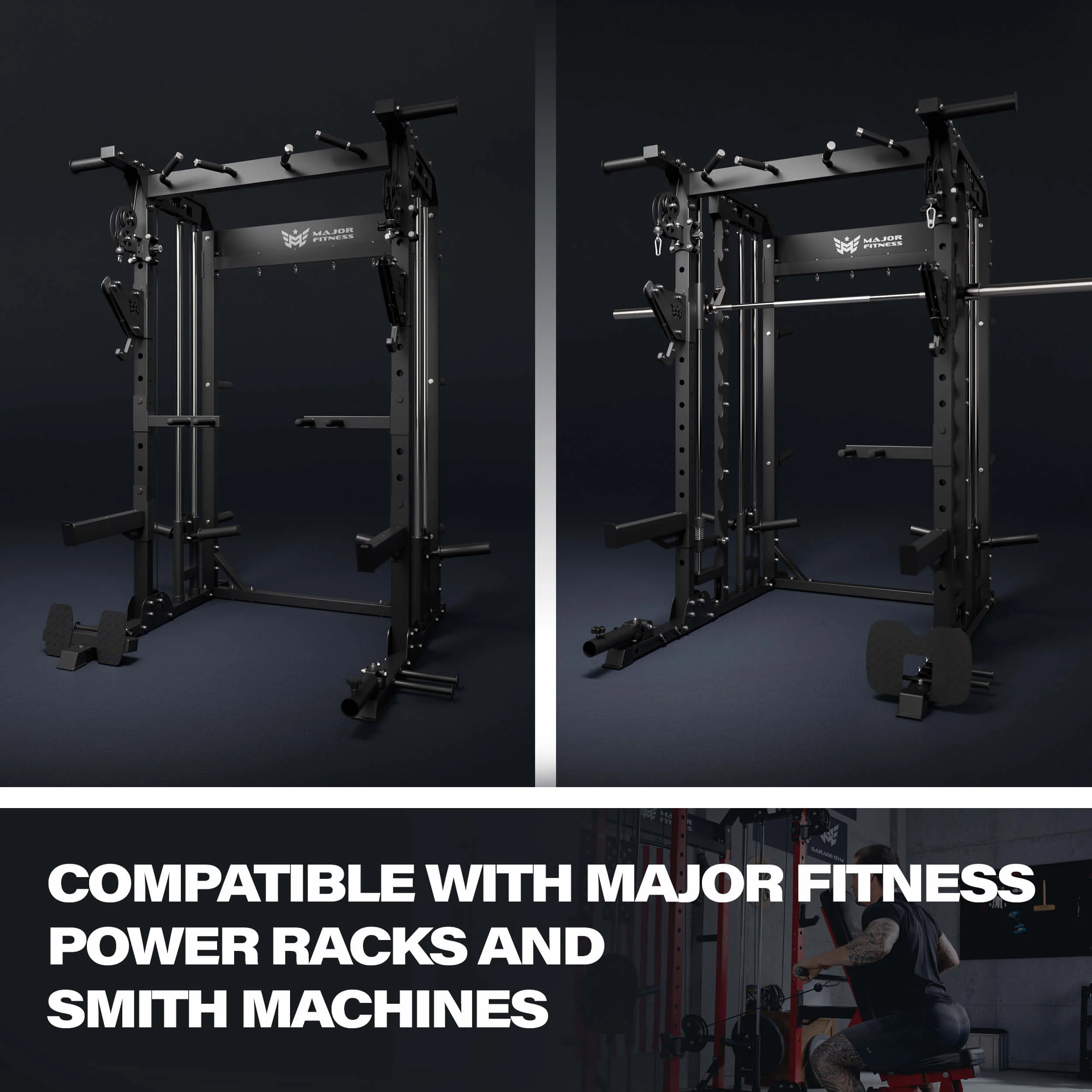Major Fitness Adjustable Monolift Attachment