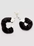 Lovehoney Black Furry Handcuffs