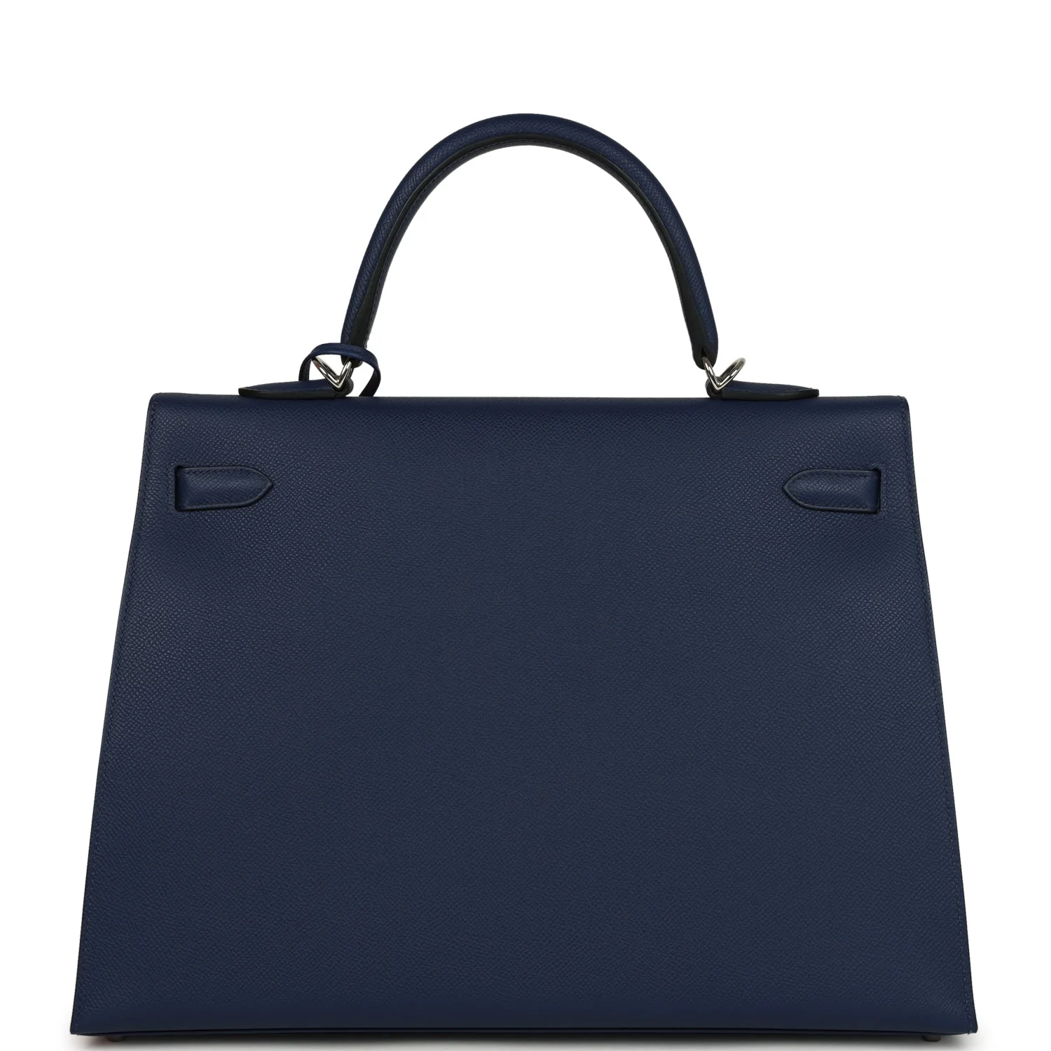Hermes Kelly Sellier 35 Bleu Saphir Epsom Palladium Hardware