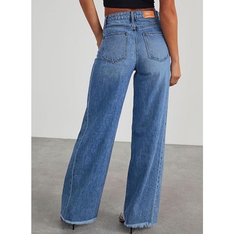 Women's High Waisted Wide Leg Jeans