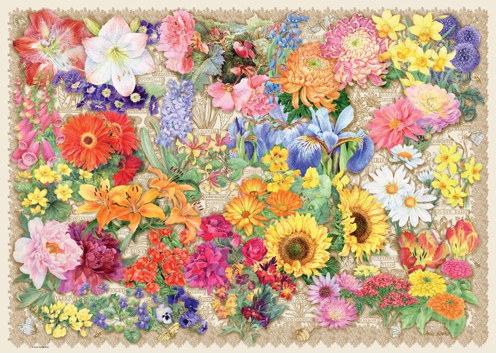 Blooming Beautiful 1000 Piece Puzzle