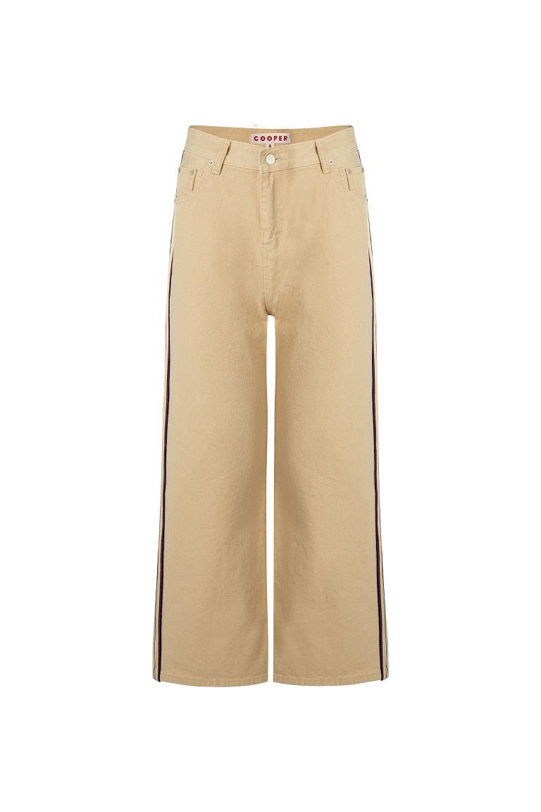 ‌Classic Camel Twill Pants