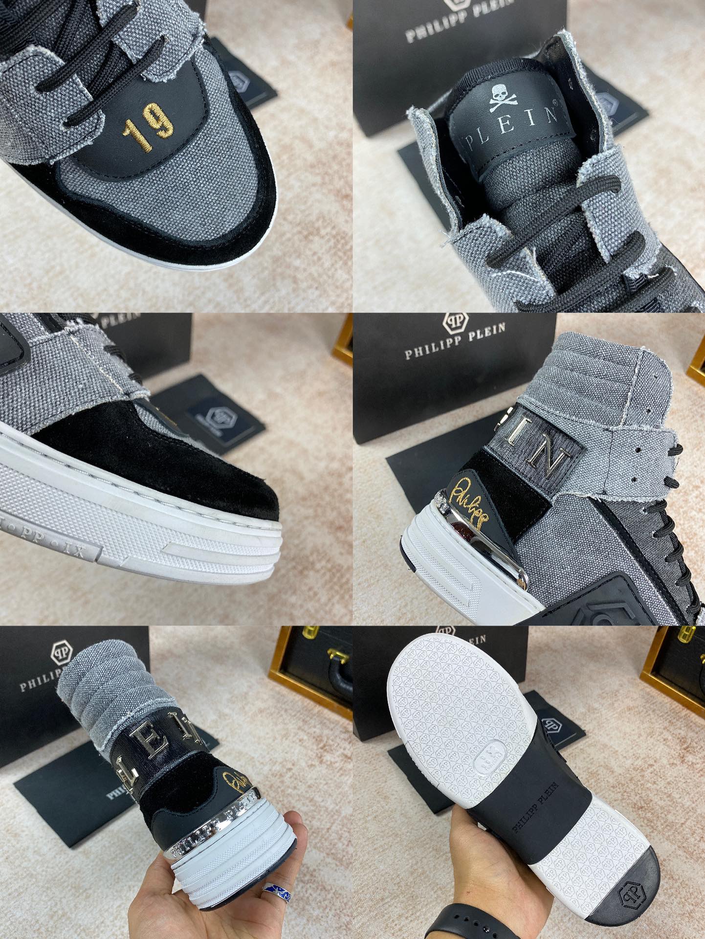 Philipp Plein Mens Outdoor Sneakers Shoes 38 - 45