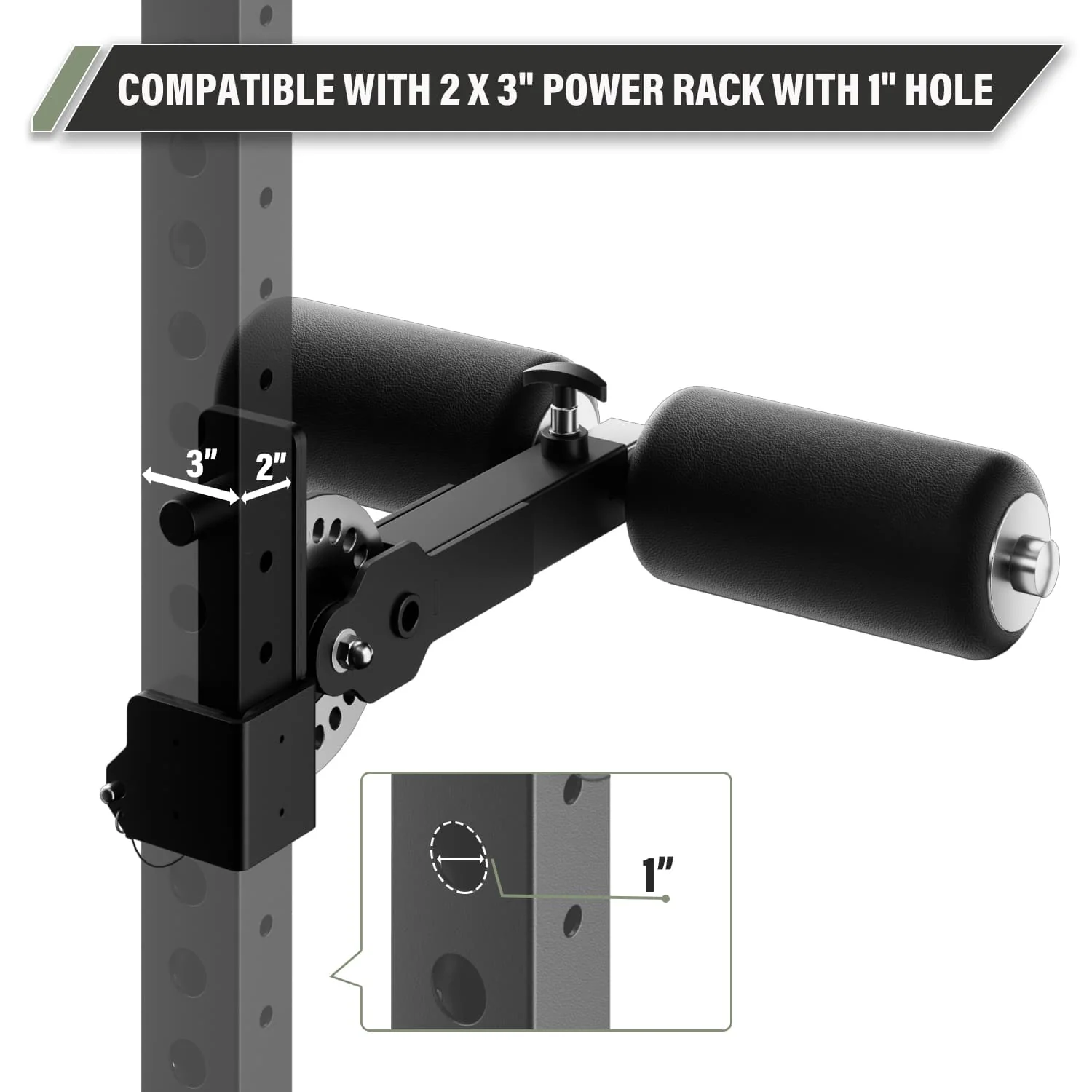 Major Fitness Home Gym Equipment Leg Holder Attachment