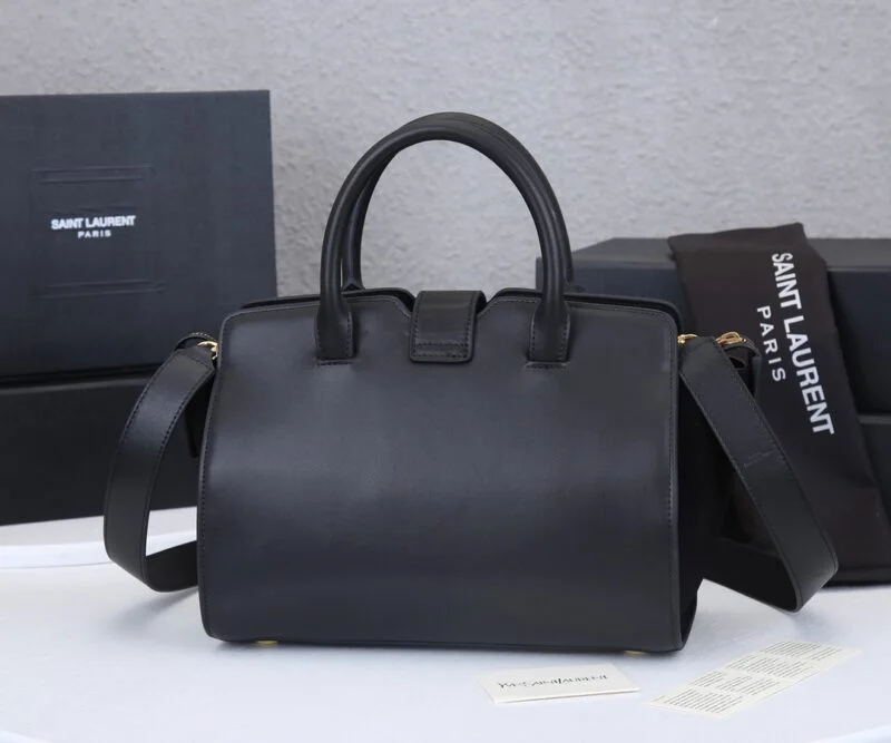 Ysl Monogram Cabas Downtown Leather Bag