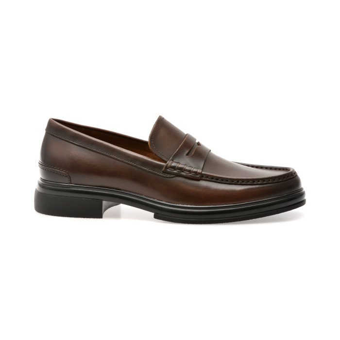 Mocasini ALDO maro, TUCKER 240, din piele naturala