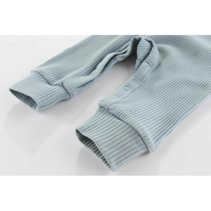 VAELIRAEL Unisex Long Sleeve 4-Pack Baby Romper