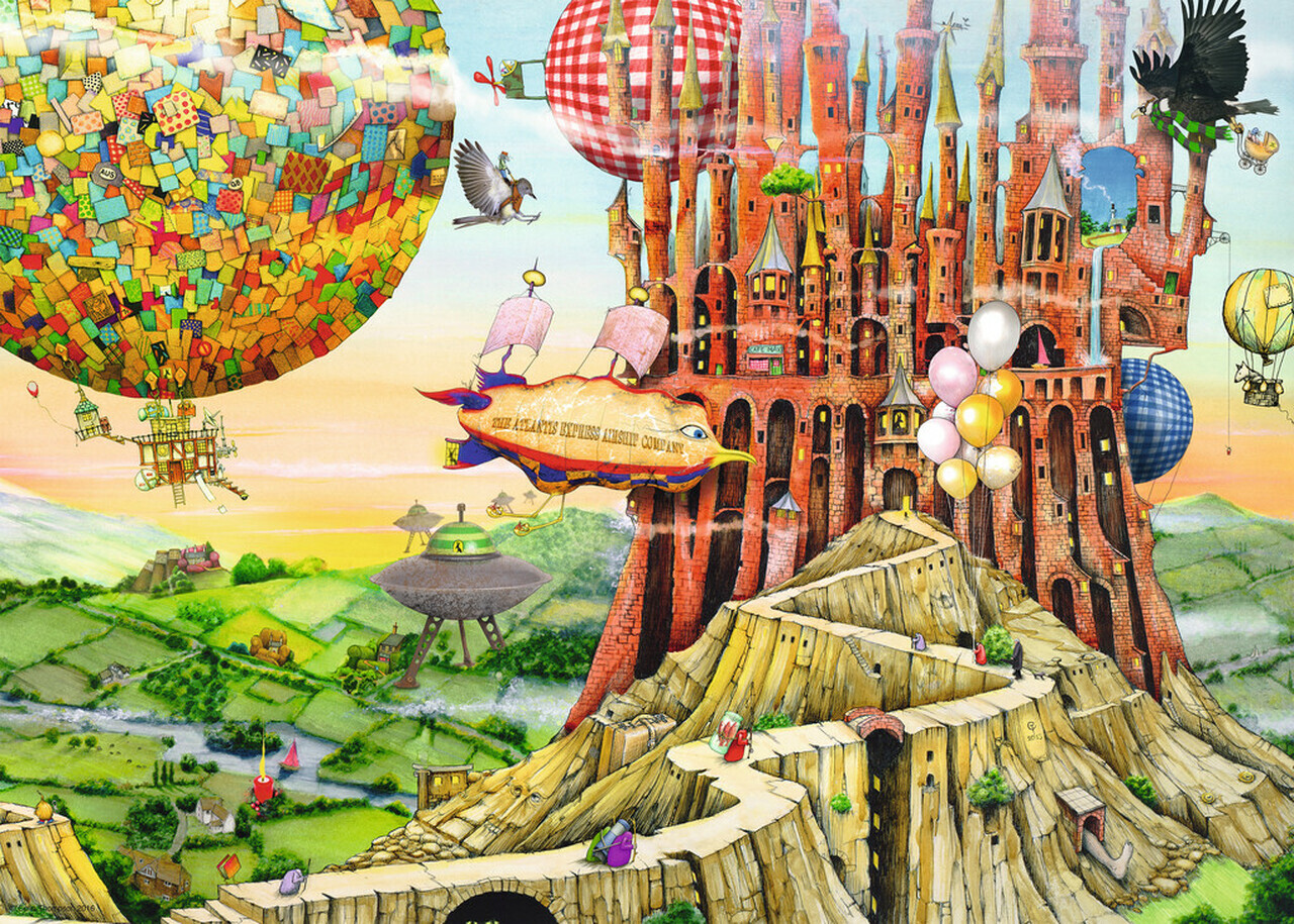 Colin Thompson Flying Home 1000 Piece Puzzle