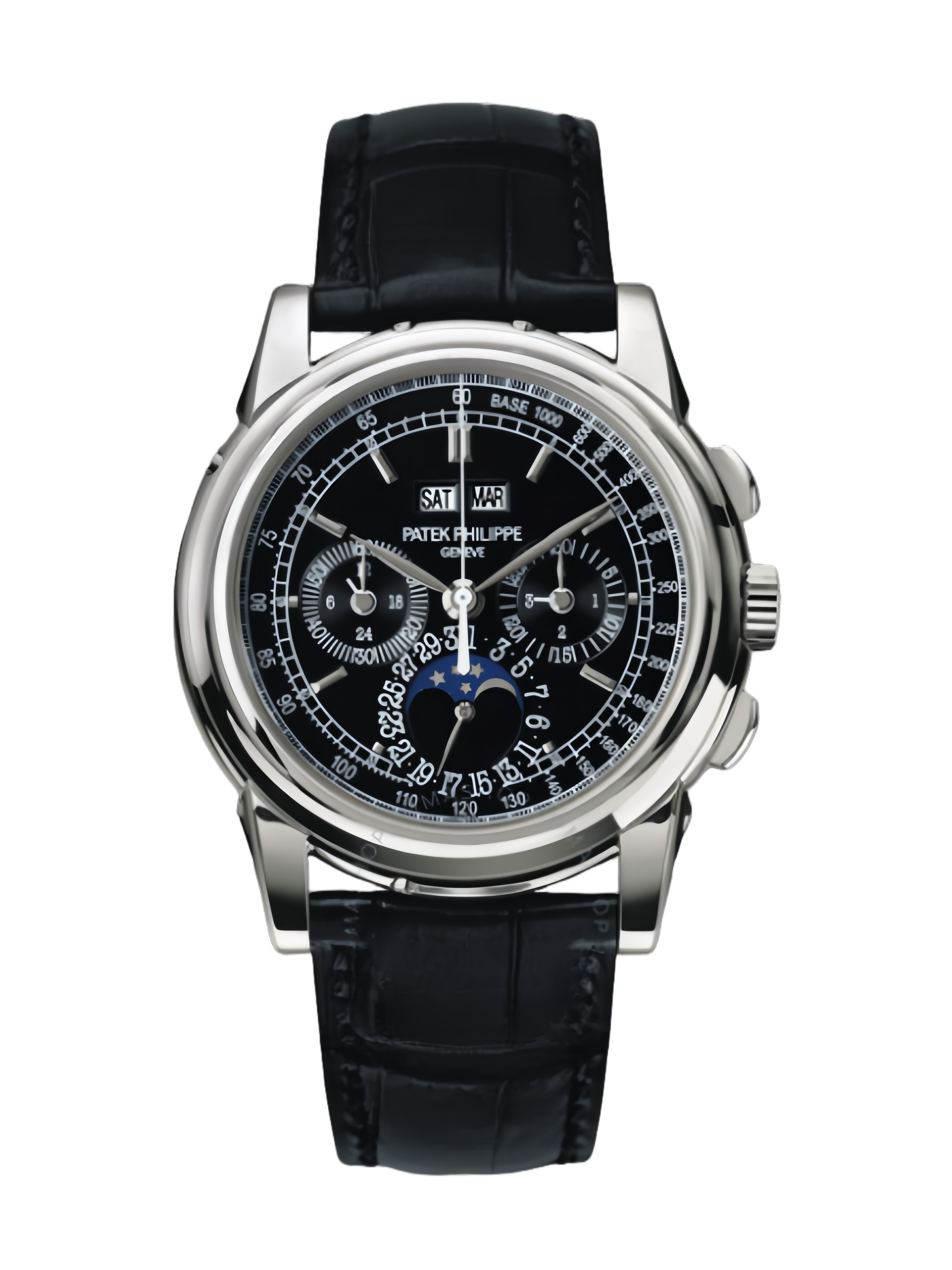 【Super Clone】Patek Philippe Perpetual Calendar Chronograph Grand Complications 5970P 001