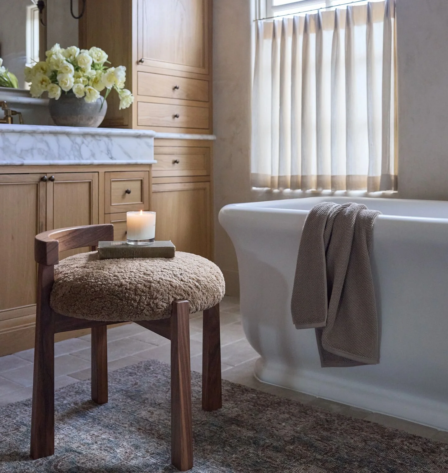 Cade Vanity Stool