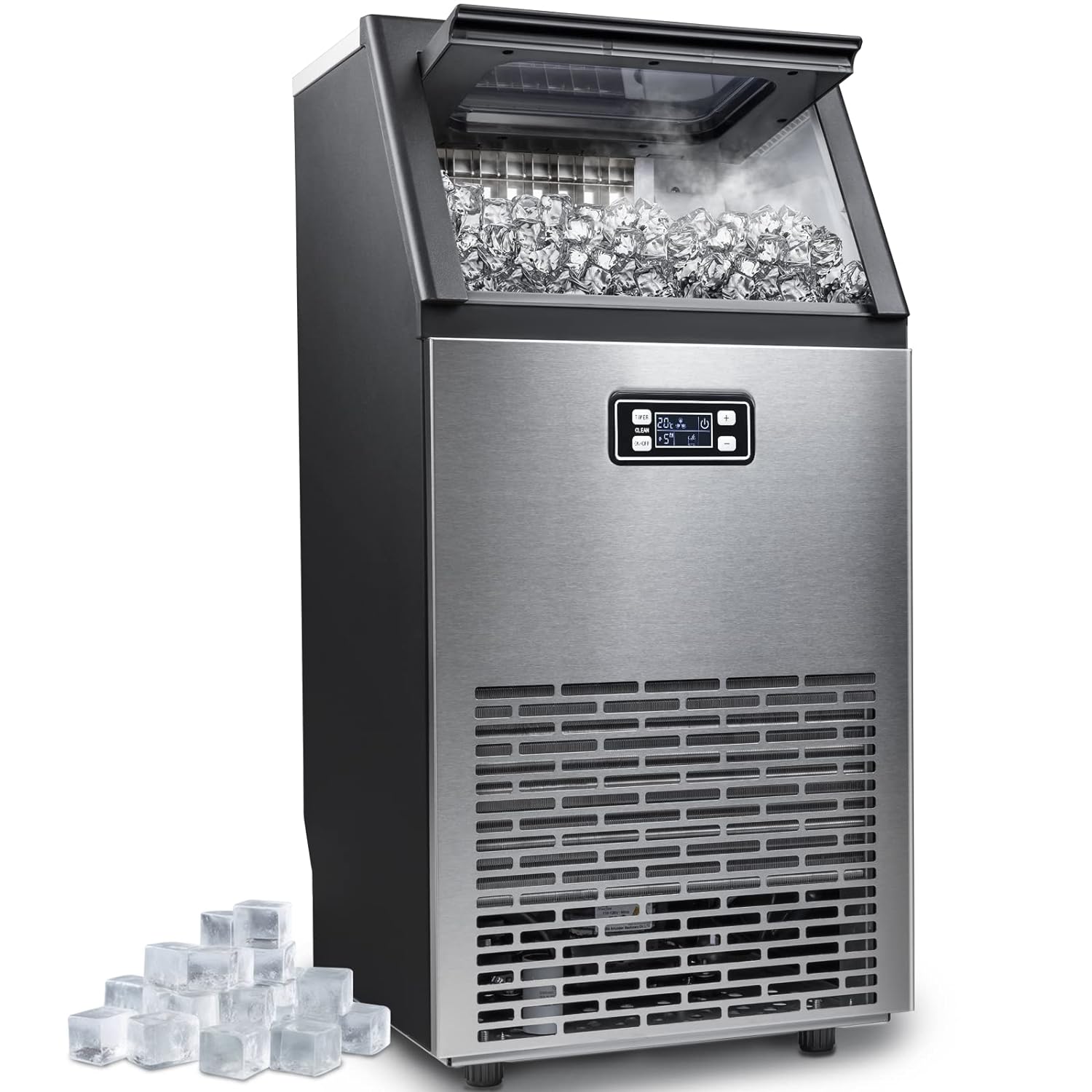 🔥clearance sale🔥 100LBS/200LBS/265LBS  Freestanding Commercial Ice Maker