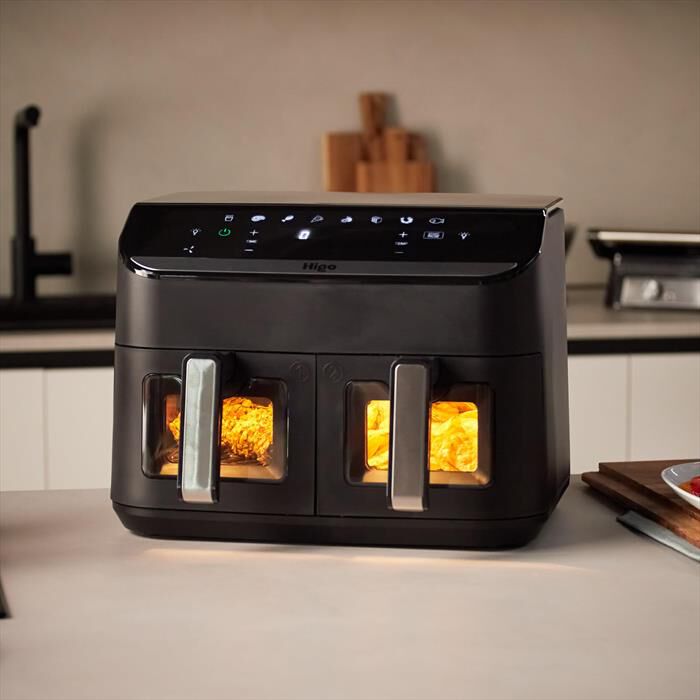 HIGO - Friggitrice ad aria con doppio cestello FA-81