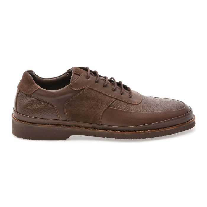 Pantofi OTTER maro, 813, din piele naturala