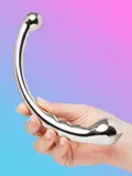 Le Wand Hoop G-Spot Double-Ended Stainless Steel Dildo