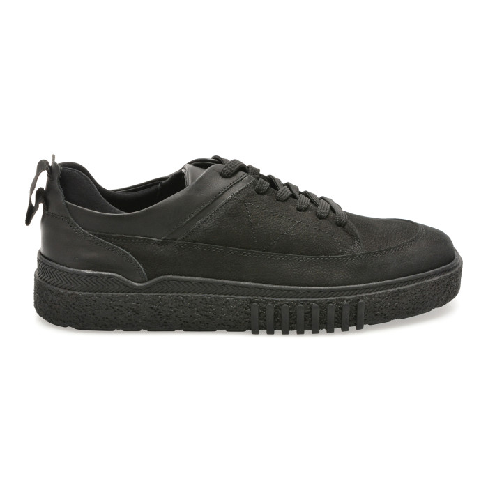 Pantofi sport GRYXX negri, M7609, din nabuc