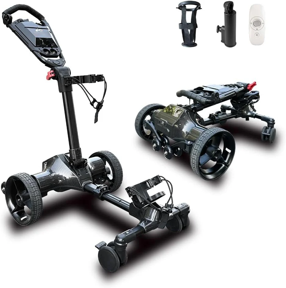 ⏰Liquidation Sale⛳Electric Auto Follow Golf Cart
