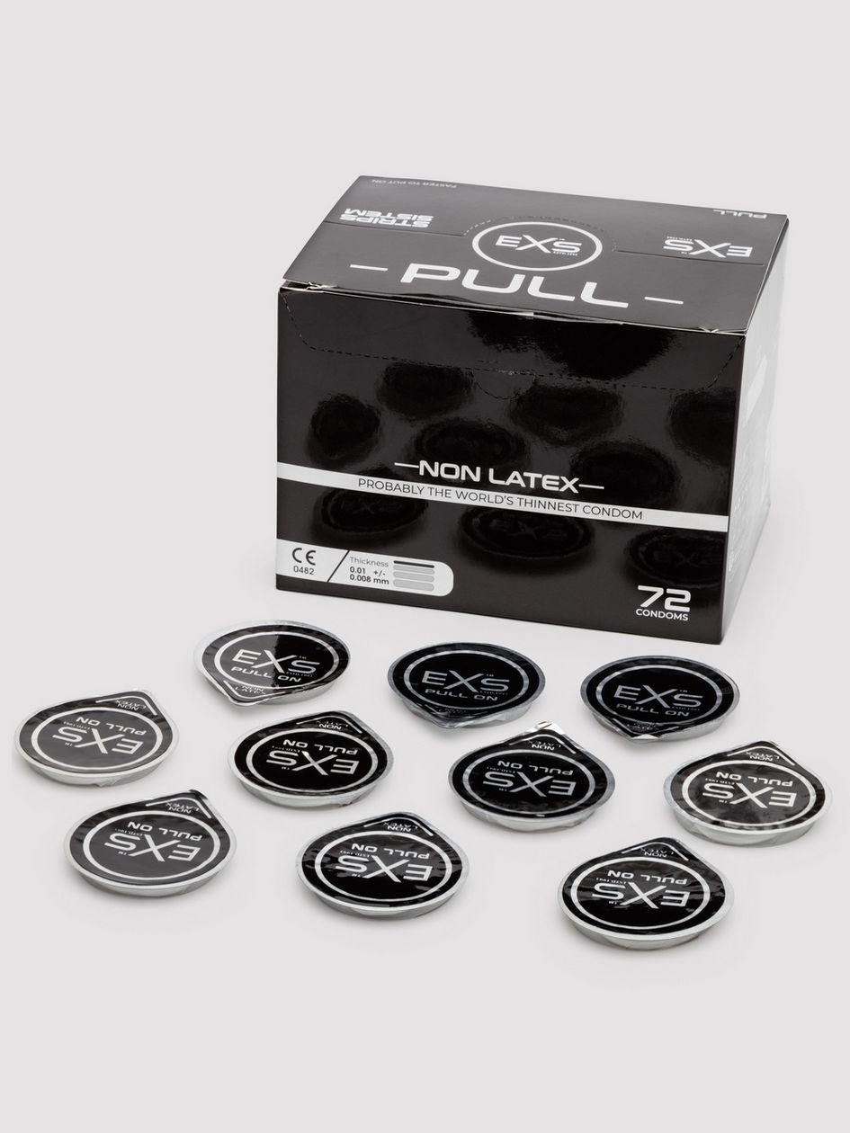 EXS PULL Latex Free Condoms (72 Pack)