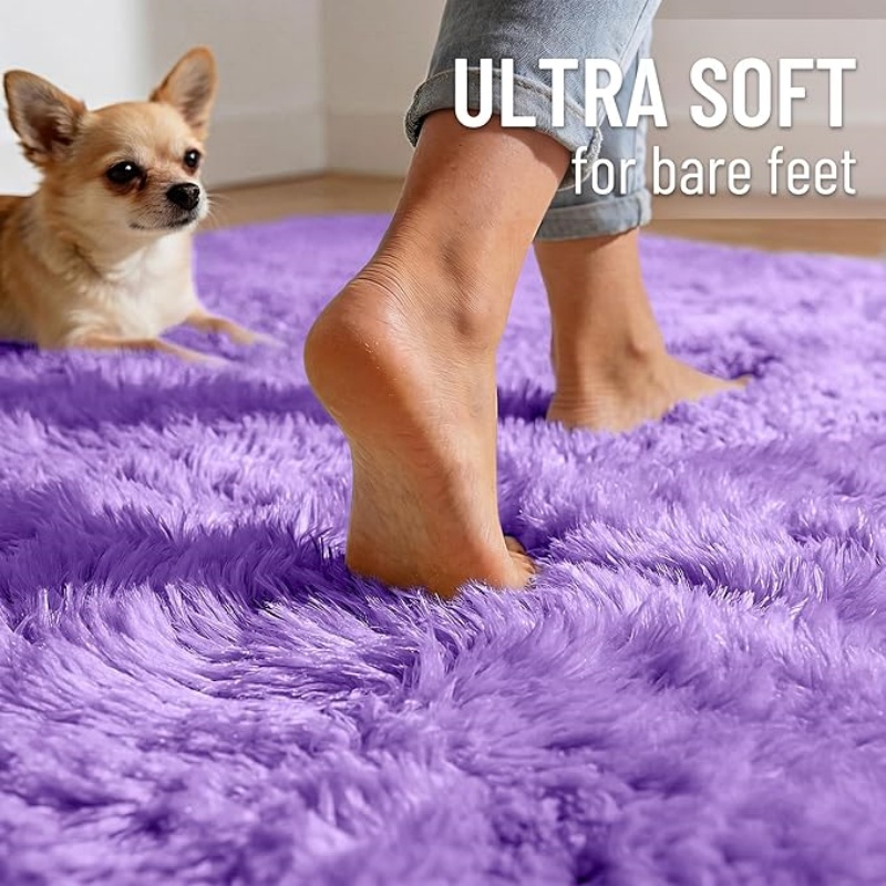 6x9 Machine Washable Large Area Rugs for Living Room, Bedroom