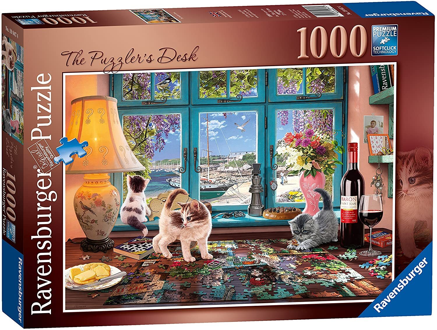 The Puzzler’s Desk 1000 Piece Puzzle
