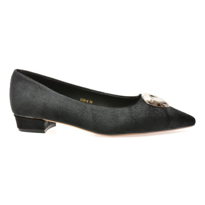 Pantofi eleganti EPICA negri, 3308, din piele naturala
