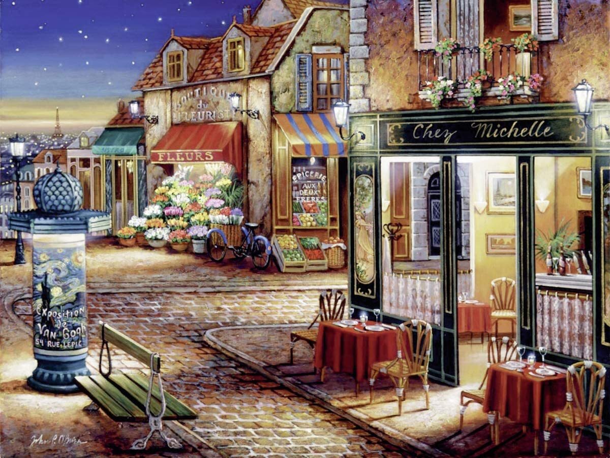 Paris Secret Corner 1500 Piece Puzzle